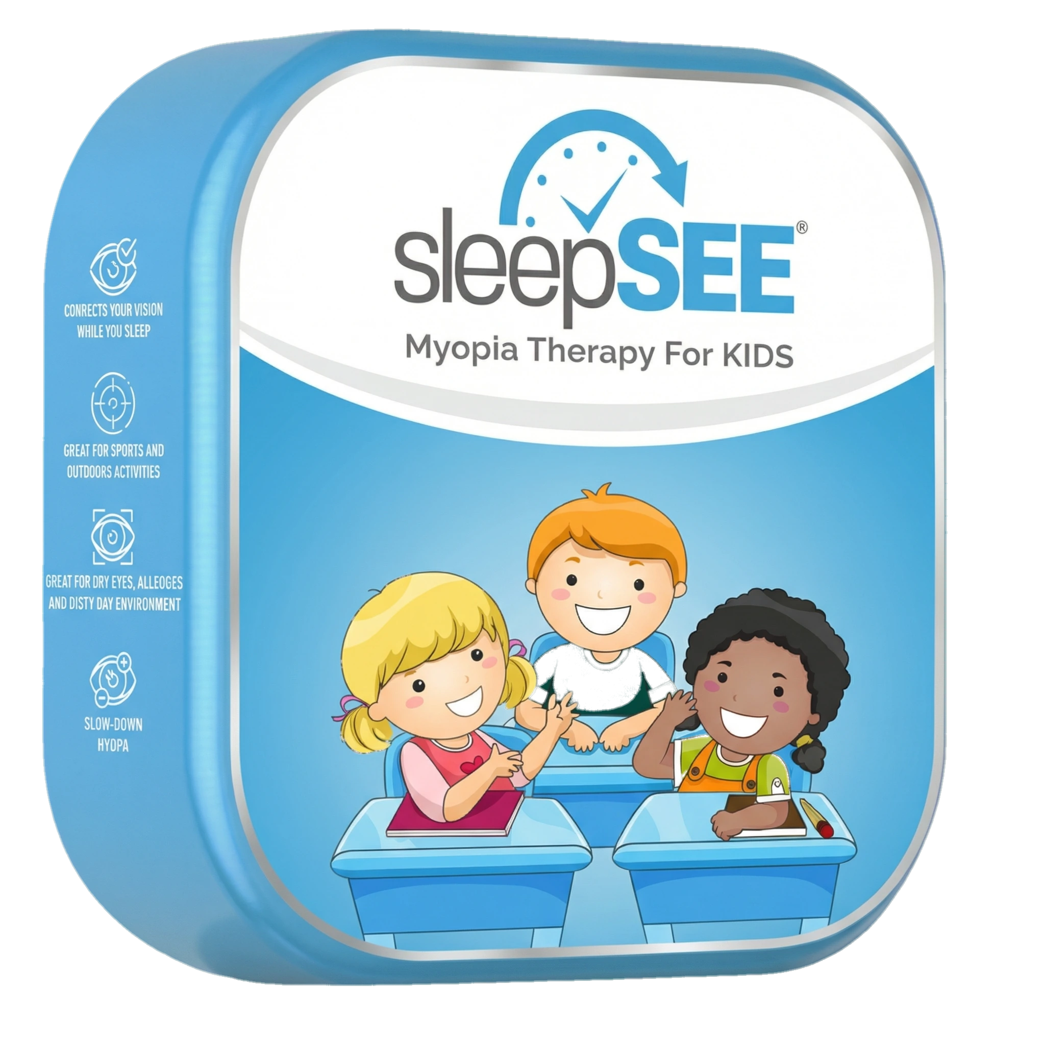 sleepSEE Kids — Myopia Therapy For Kids product box